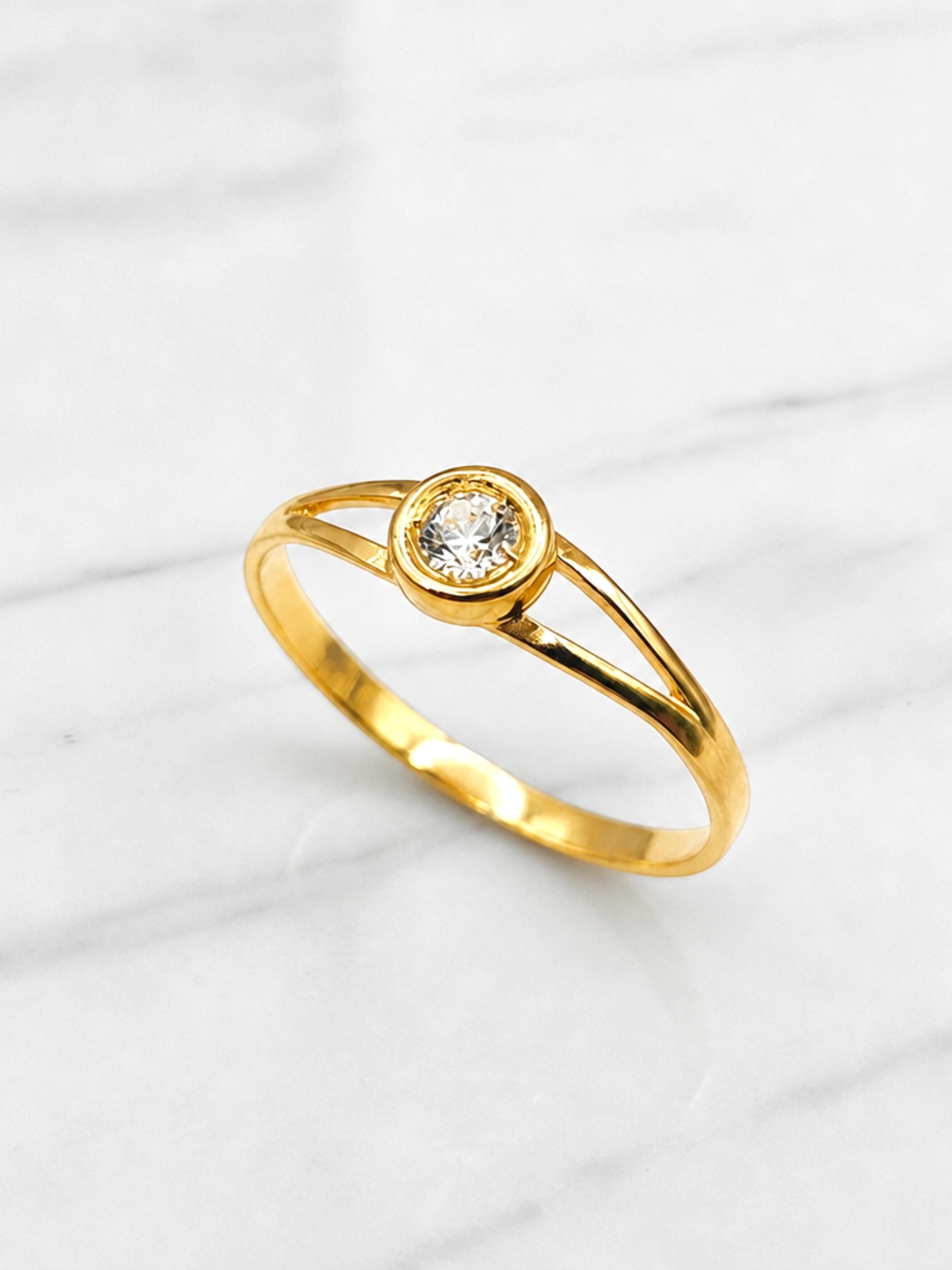 Anillo luz Oro 18k 3
