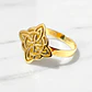 Anillo nudo de bruja Oro 18k - Miniatura 1
