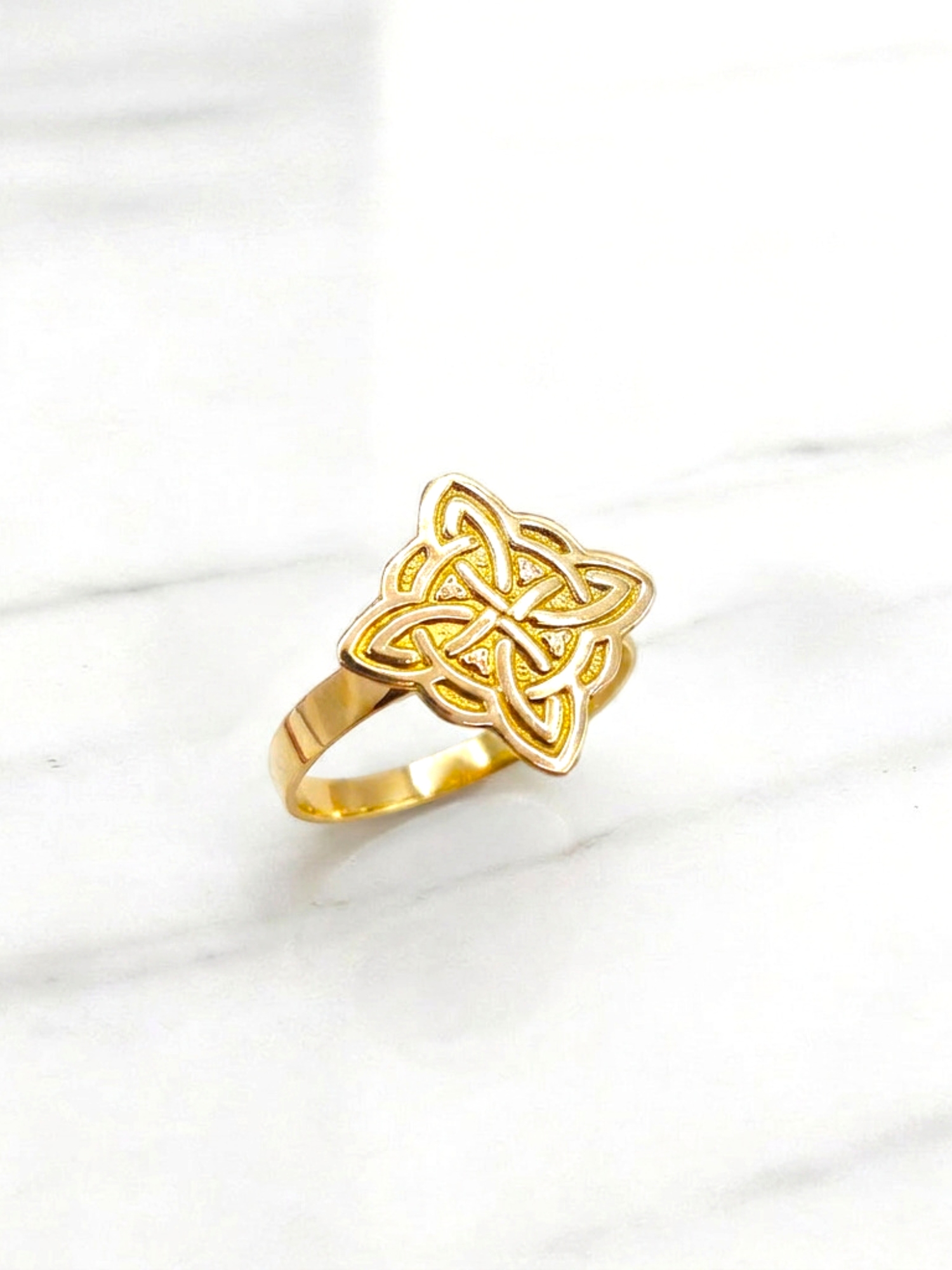 Anillo nudo de bruja Oro 18k 5