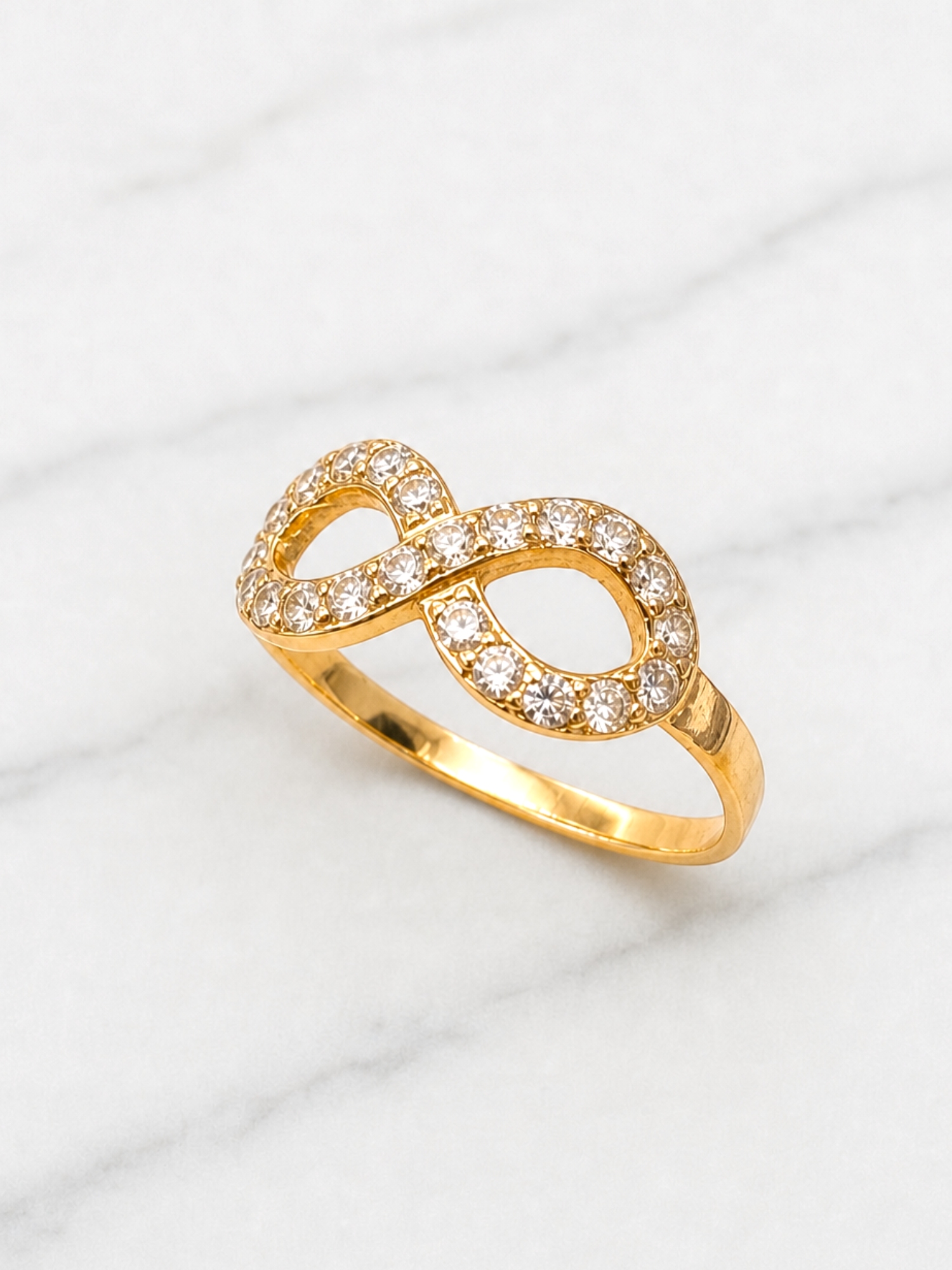 Anillo eterno circones Oro 18k 5