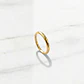 Anillo solitario circón engastado Oro 18k - Miniatura 2