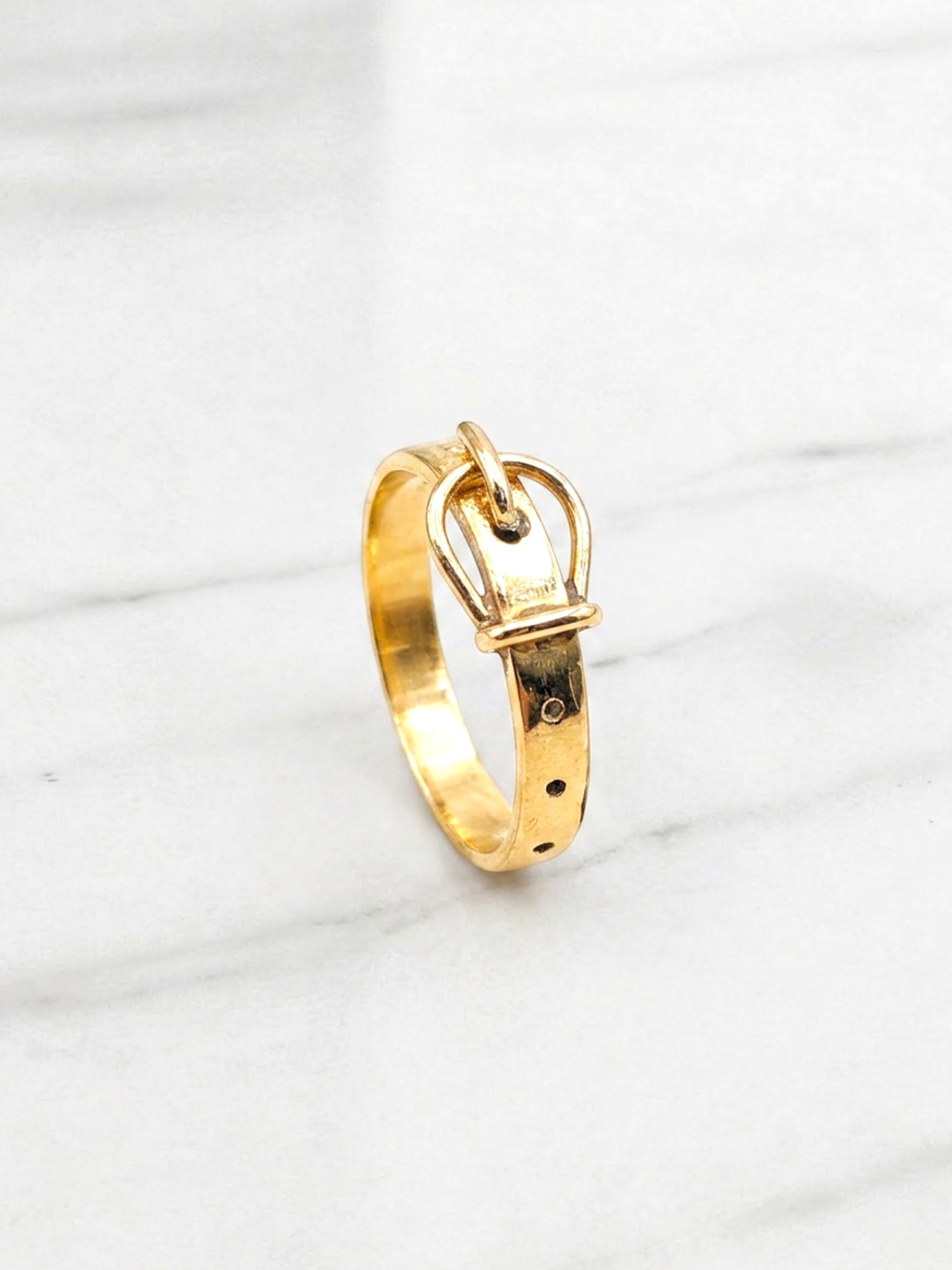 Anillo enganche con broche Oro 18k 1