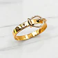 Anillo enganche con broche Oro 18k - Miniatura 5