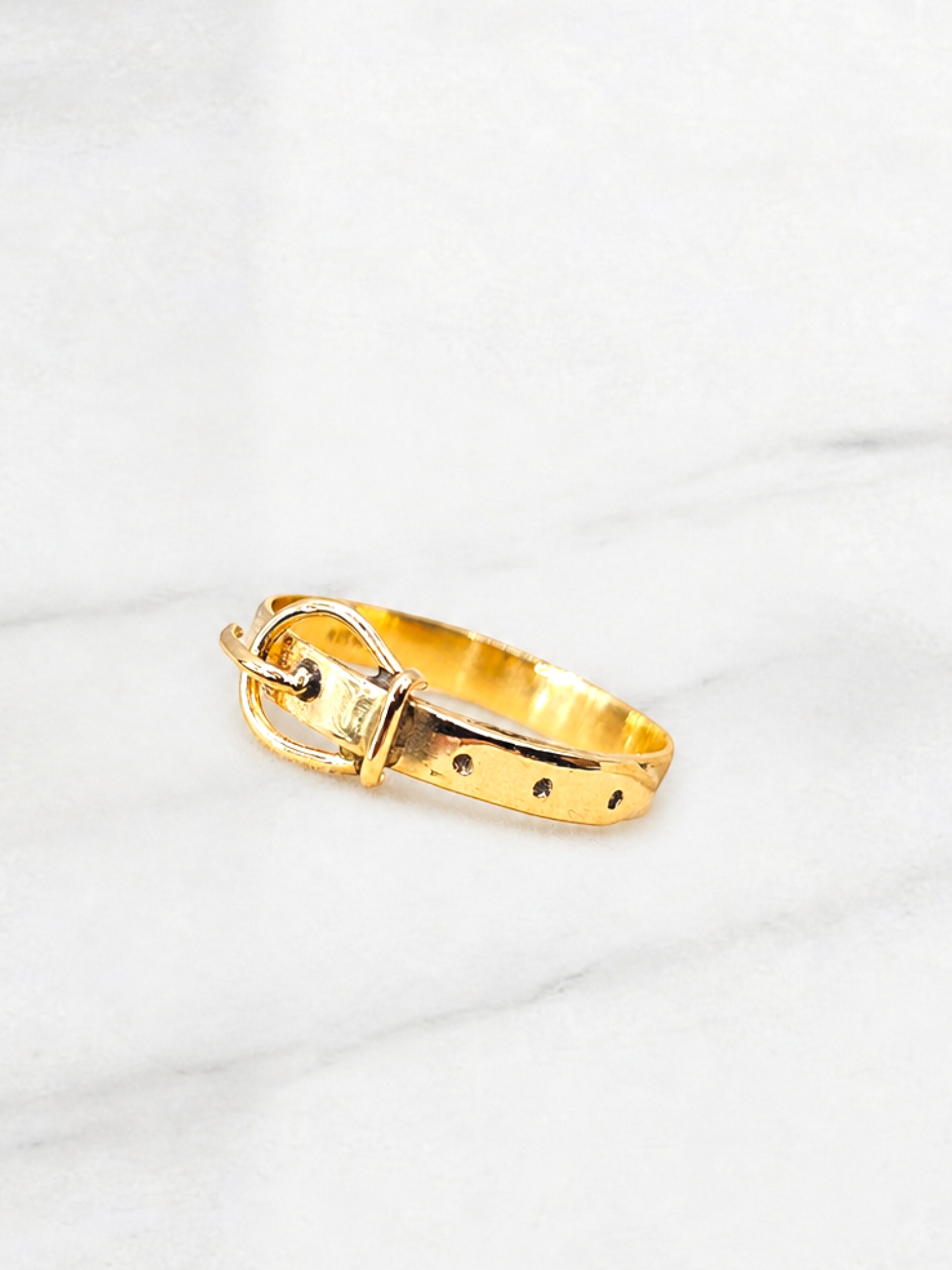 Anillo enganche con broche Oro 18k 6