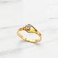 Anillo cinturon Circón Oro 18k  - Miniatura 3