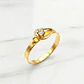 Anillo cinturon Circón Oro 18k  - Miniatura 4