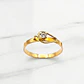 Anillo cinturon Circón Oro 18k  - Miniatura 1