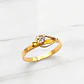 Anillo cinturon Circón Oro 18k  - Miniatura 2