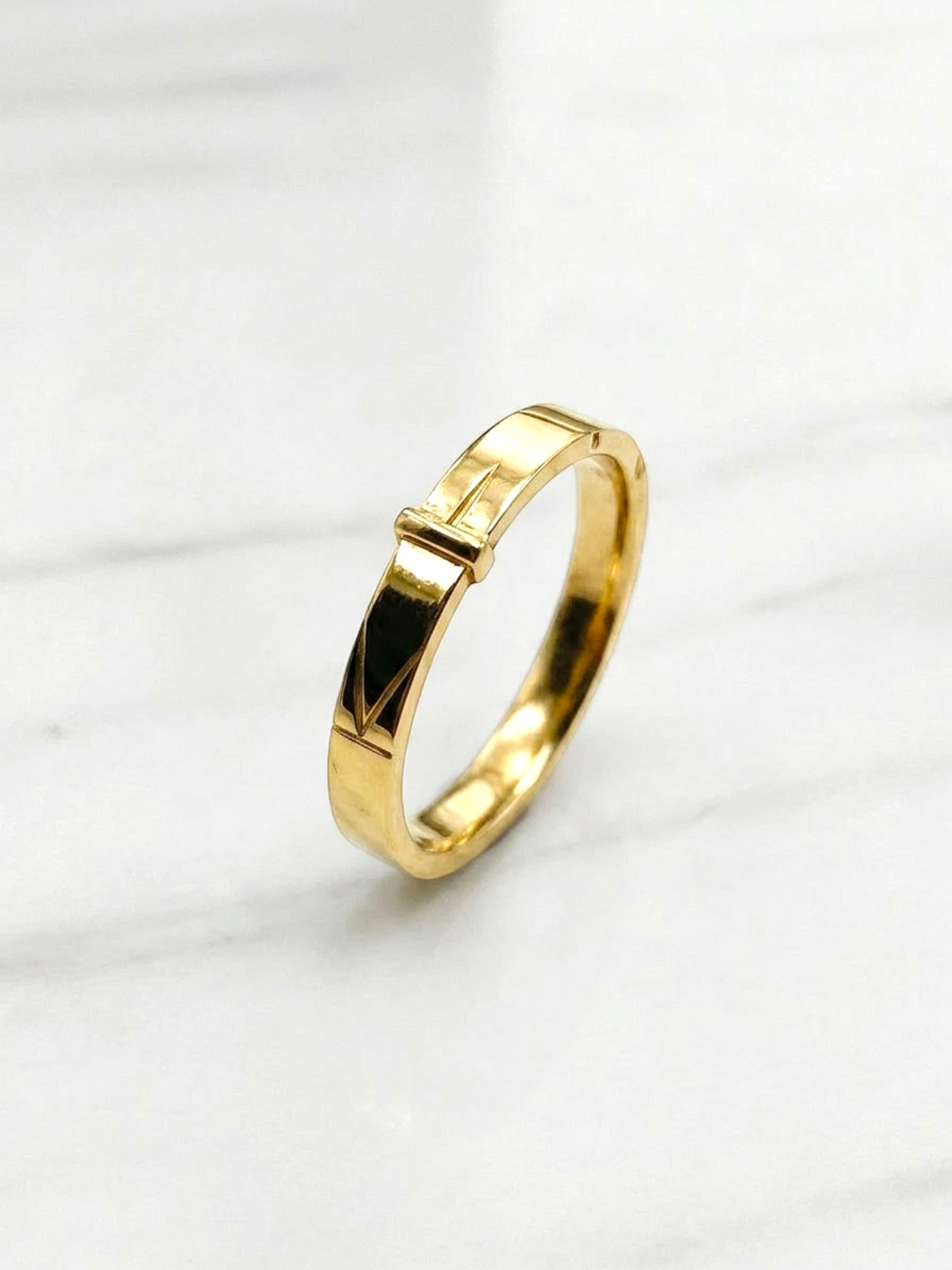 Anillo cinturón Oro 18k  1