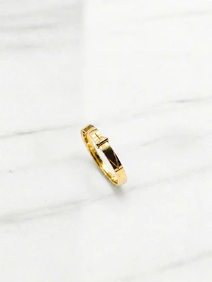 Anillo cinturón Oro 18k 