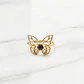 Anillo mariposa onix Oro 18k - Miniatura 2