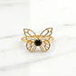Anillo mariposa onix Oro 18k - Miniatura 3