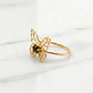 Anillo mariposa onix Oro 18k - Miniatura 5