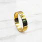 Anillo plano 4 mm diamante Oro amarillo 18k - Miniatura 4