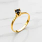 Anillo solitario Onix Oro 18k  - Miniatura 2