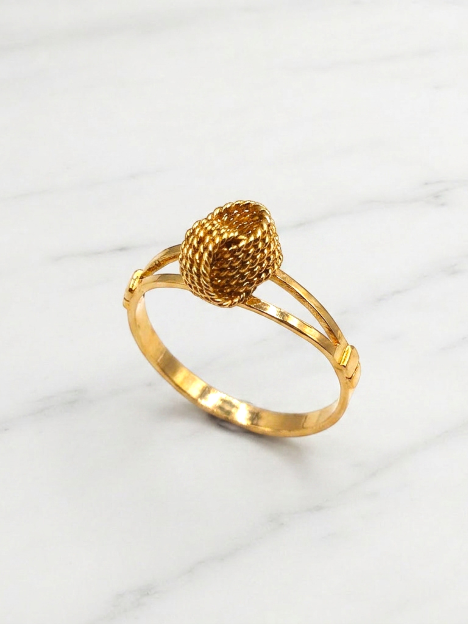 Anillo Nudo Oro 18k 4