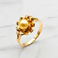 Anillo rosa perla cultivada Oro 18k - Miniatura 5