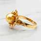 Anillo rosa perla cultivada Oro 18k - Miniatura 2