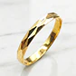 Ilusión tallada rombo 2 mm Oro 18k  - Miniatura 3