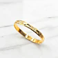 Ilusión asterisco 2 mm Oro 18k  - Miniatura 4
