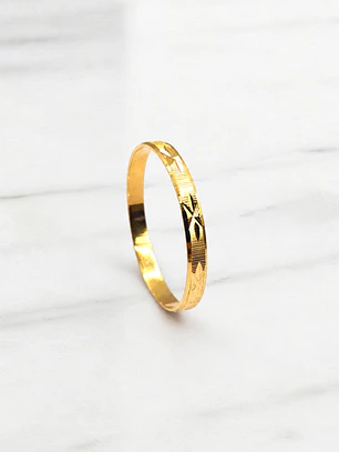 Ilusión asterisco 2 mm Oro 18k 