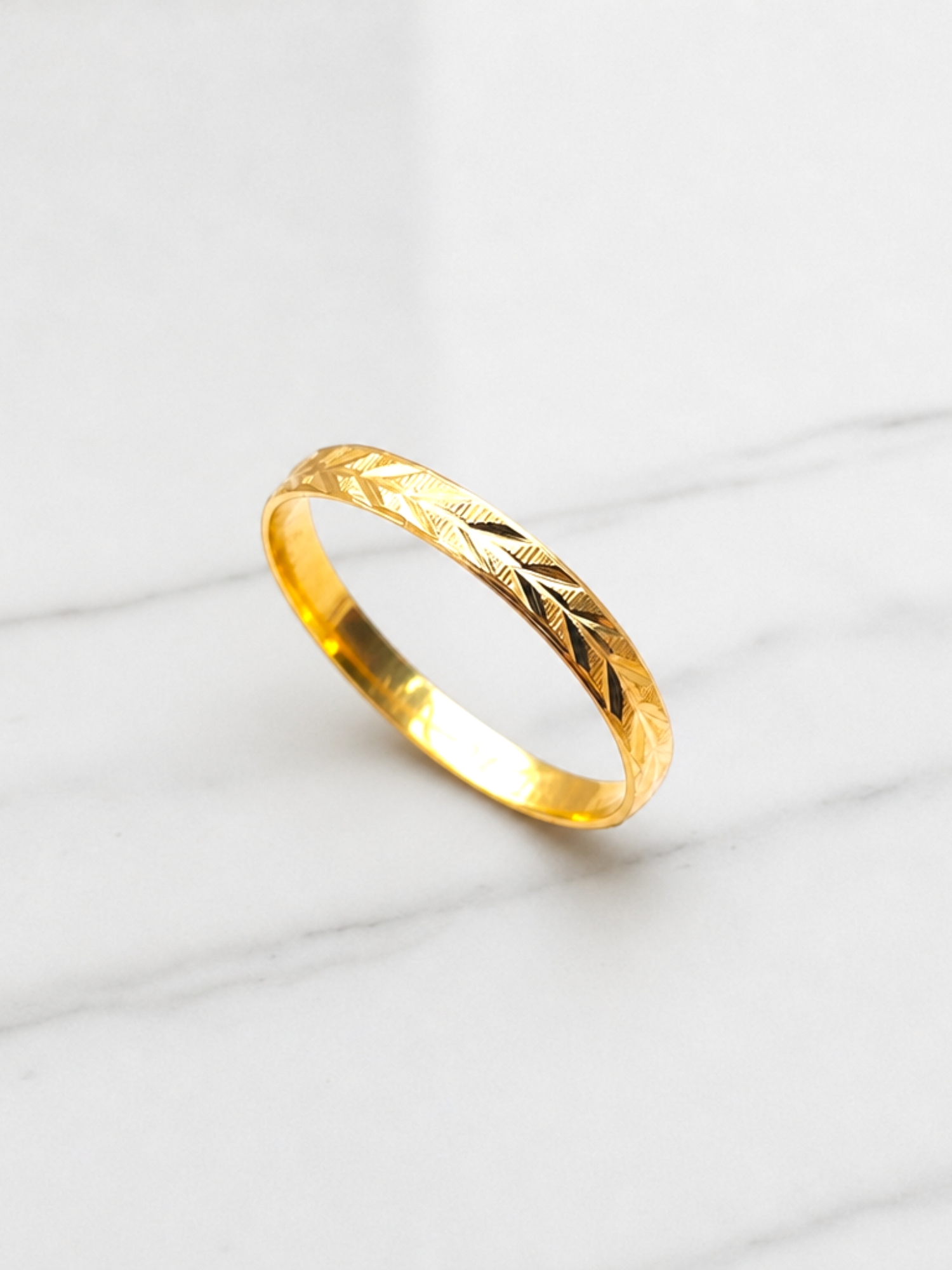 Ilusión espiga 2 mm Oro 18k  3