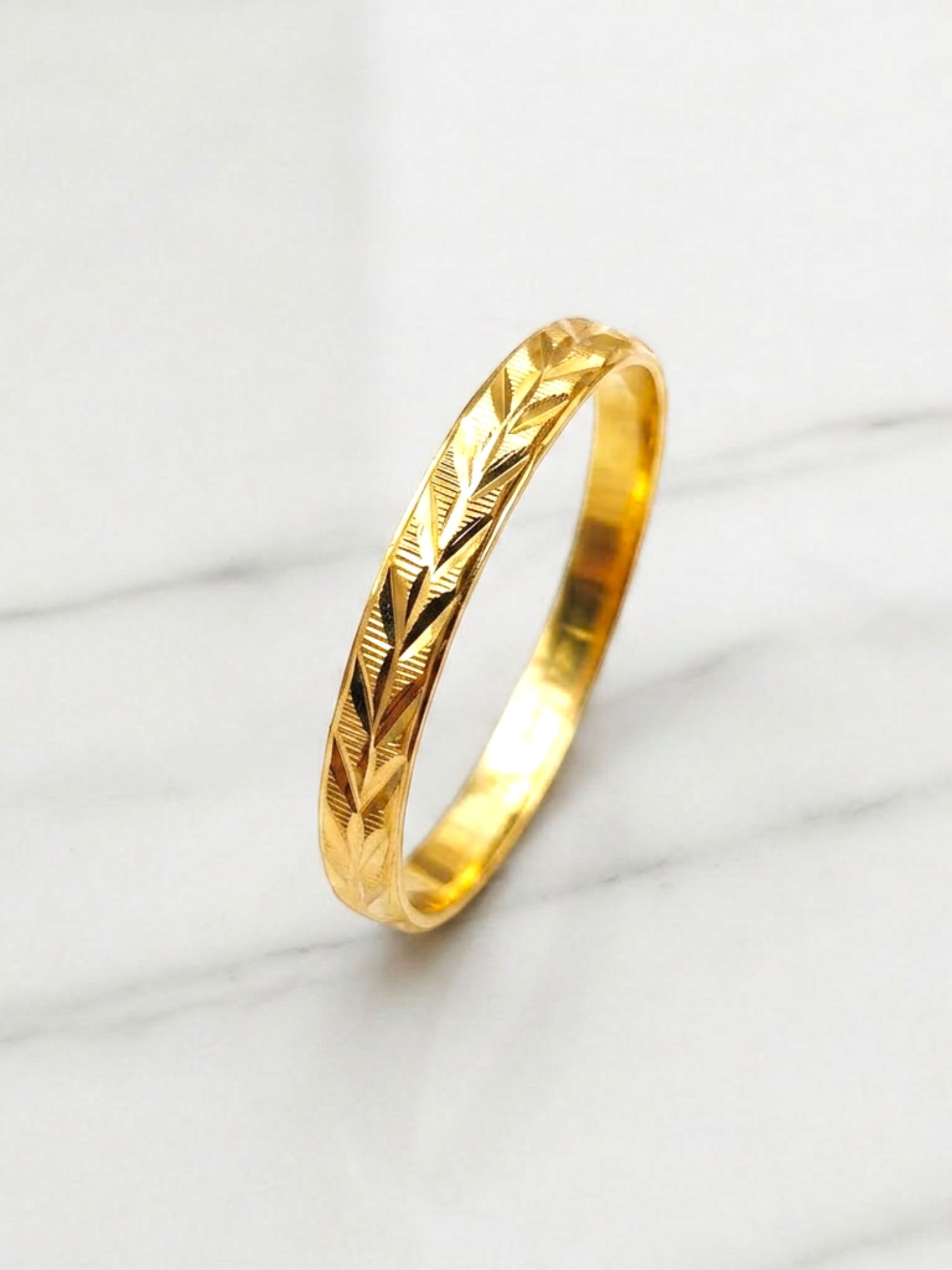 Ilusión espiga 2 mm Oro 18k  1