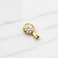Colgante punto de luz circón Oro 18k - Miniatura 4