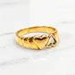 Anillo dos corazones Oro 18k - Miniatura 4