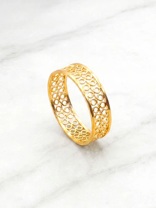 Anillo Filigrana Oro 18k 