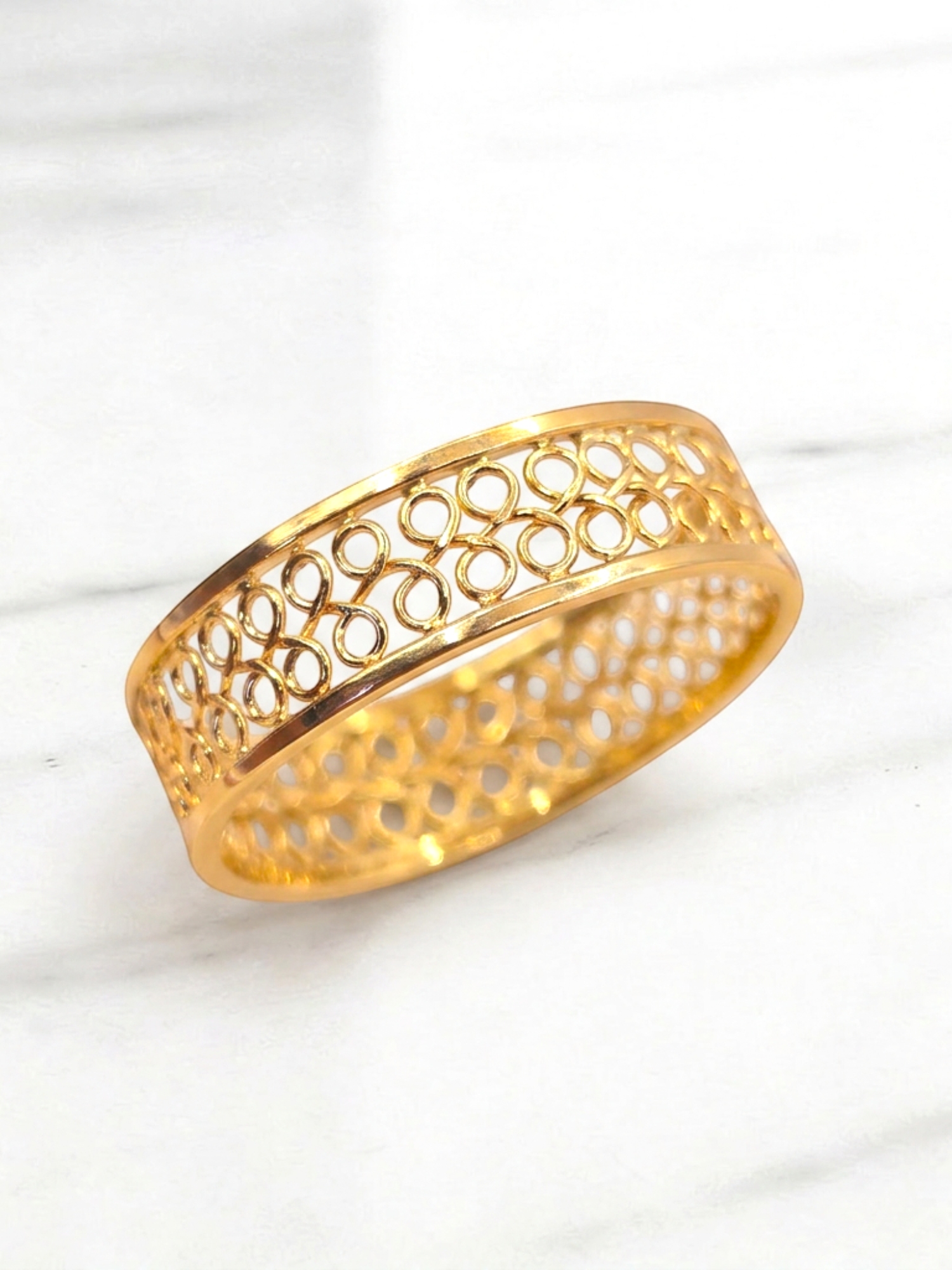 Anillo Filigrana Oro 18k  4