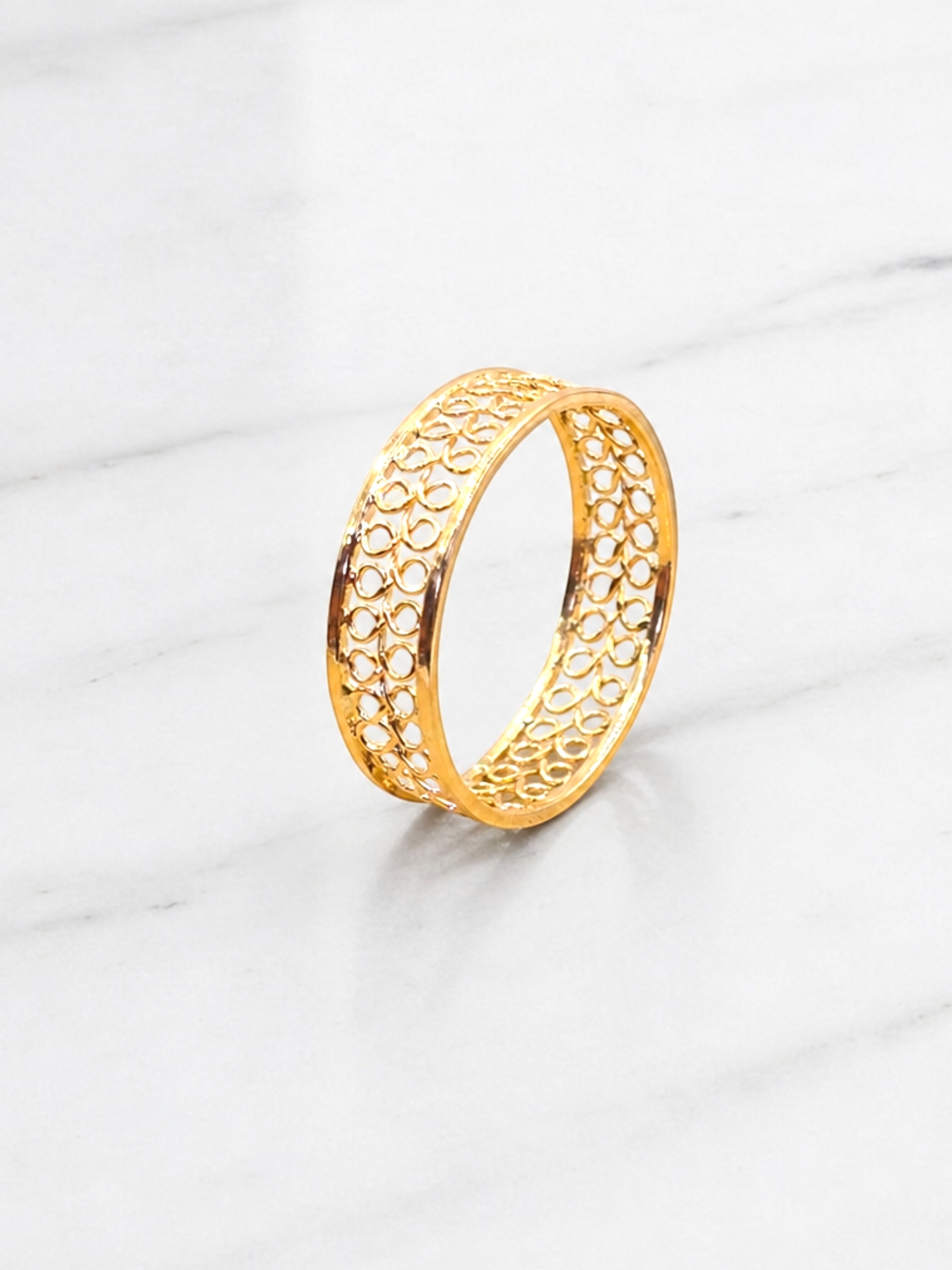 Anillo Filigrana Oro 18k  2
