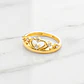 Anillo corona circones Oro 18k - Miniatura 3