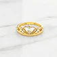 Anillo corona circones Oro 18k - Miniatura 2