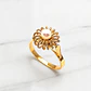 Anillo trenza perla cultivada Oro 18k - Miniatura 6
