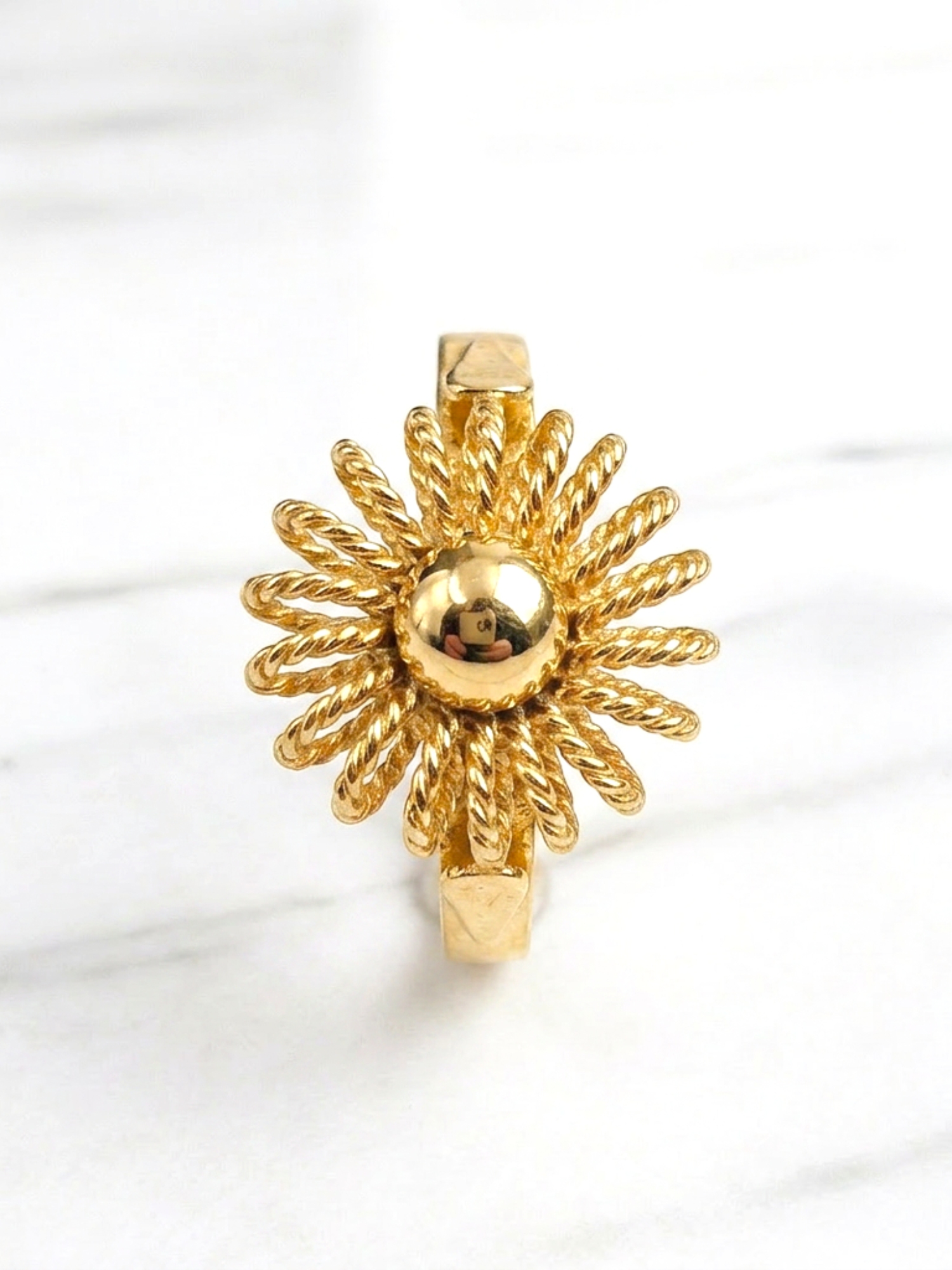 Anillo trenzado Oro 18k 2