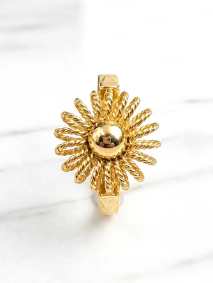 Anillo trenzado Oro 18k