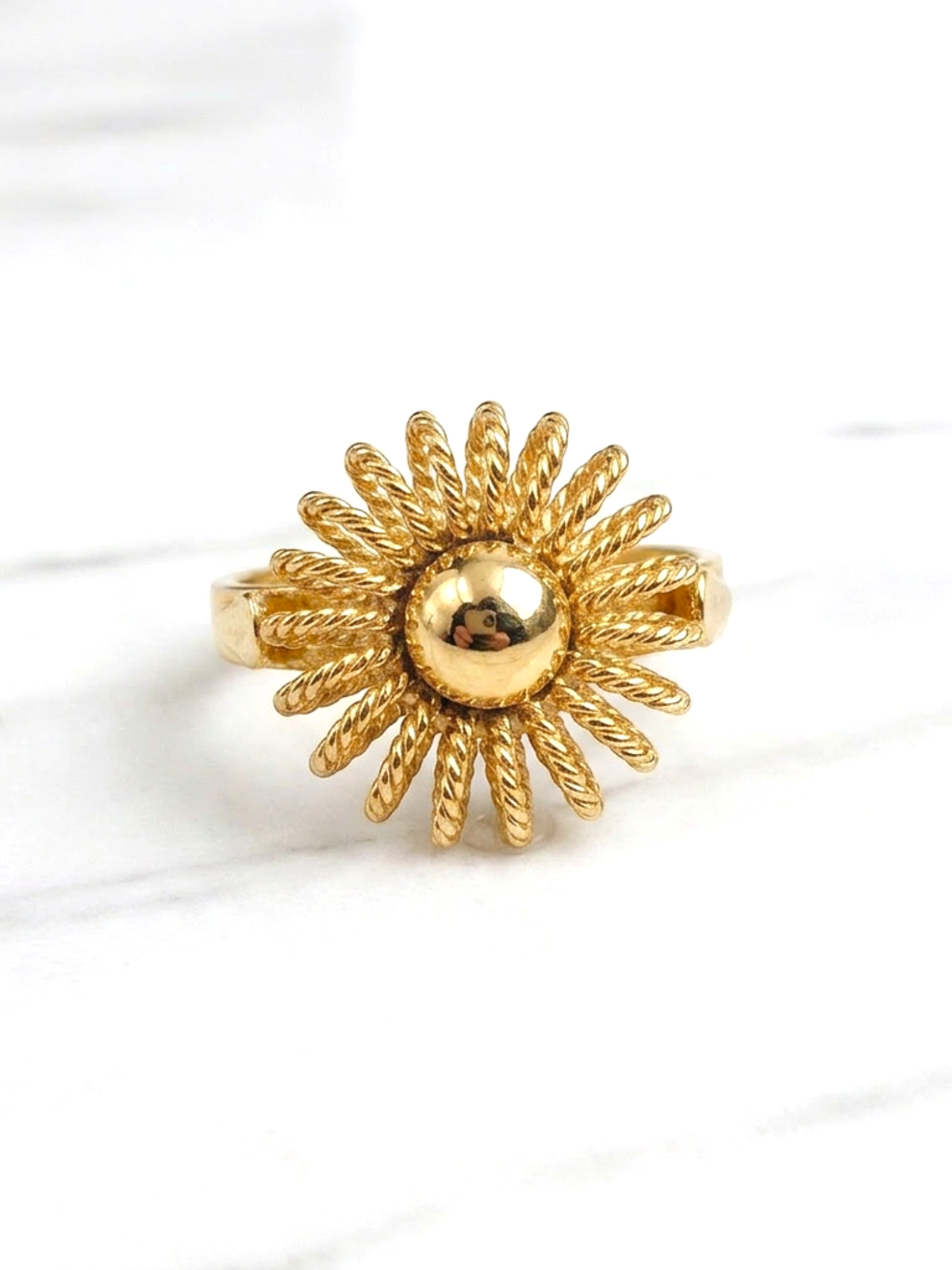 Anillo trenzado Oro 18k 4