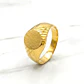 Anillo sello tallado Oro 18k - Miniatura 3