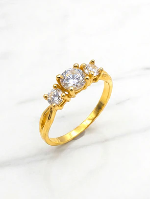Anillo reina Oro 18k