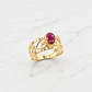 Anillo Eliseo rubí Oro 18k - Miniatura 2