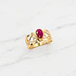 Anillo Eliseo rubí Oro 18k - Miniatura 4