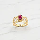 Anillo Eliseo rubí Oro 18k - Miniatura 1