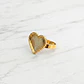 Anillo corazón tazo Oro 18k - Miniatura 4