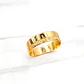 Argolla plana circones 5 mm oro 18k - Miniatura 5