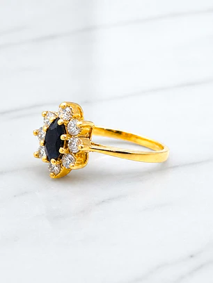 Anillo lady ónix Oro 18k