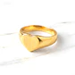 Anillo sello corazón Oro 18k - Miniatura 4