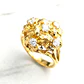 Anillo florentino circónes Oro 18k - Miniatura 3