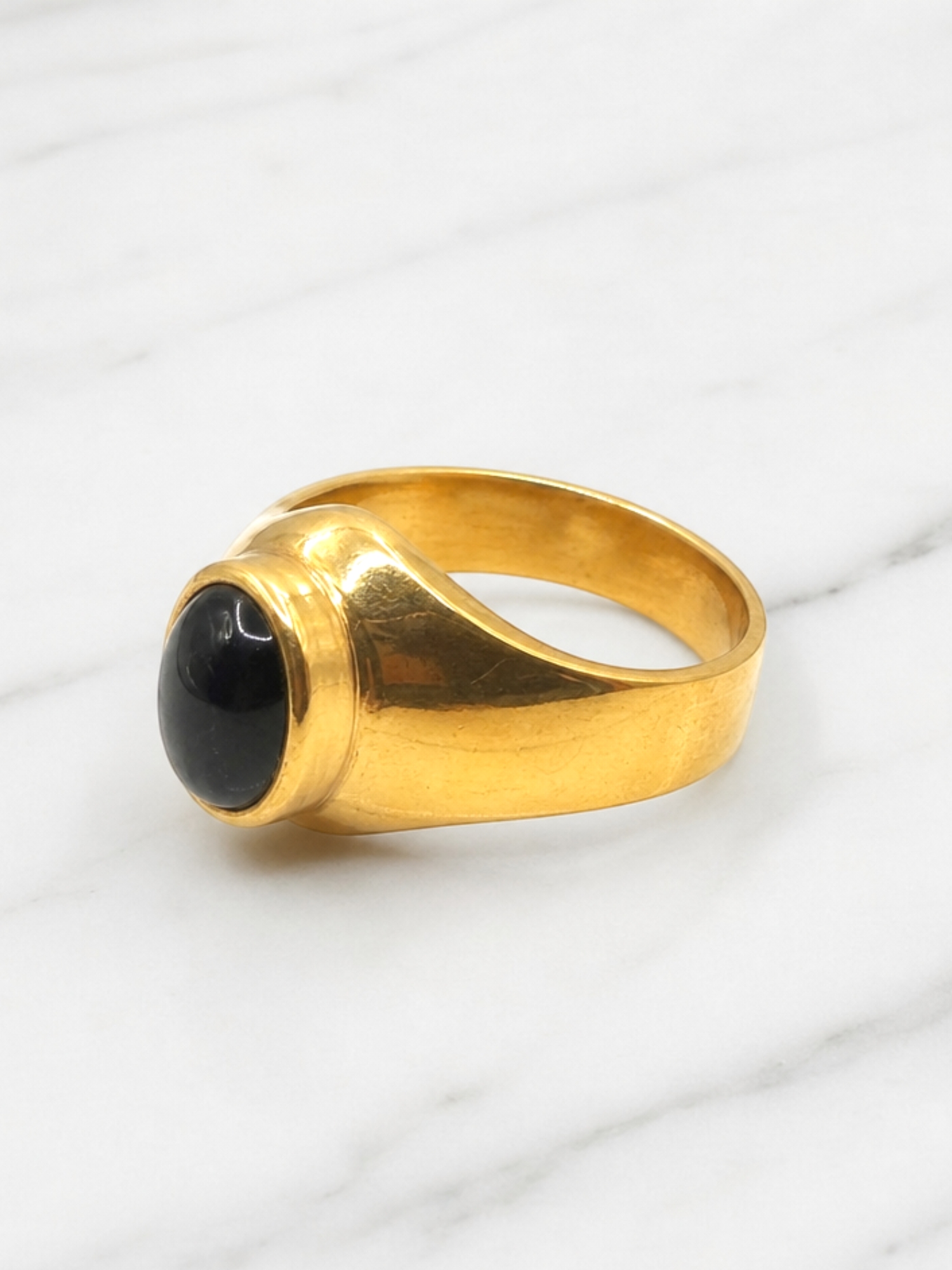 Anillo bolocco onix Oro 18k 3