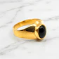 Anillo bolocco onix Oro 18k - Miniatura 4